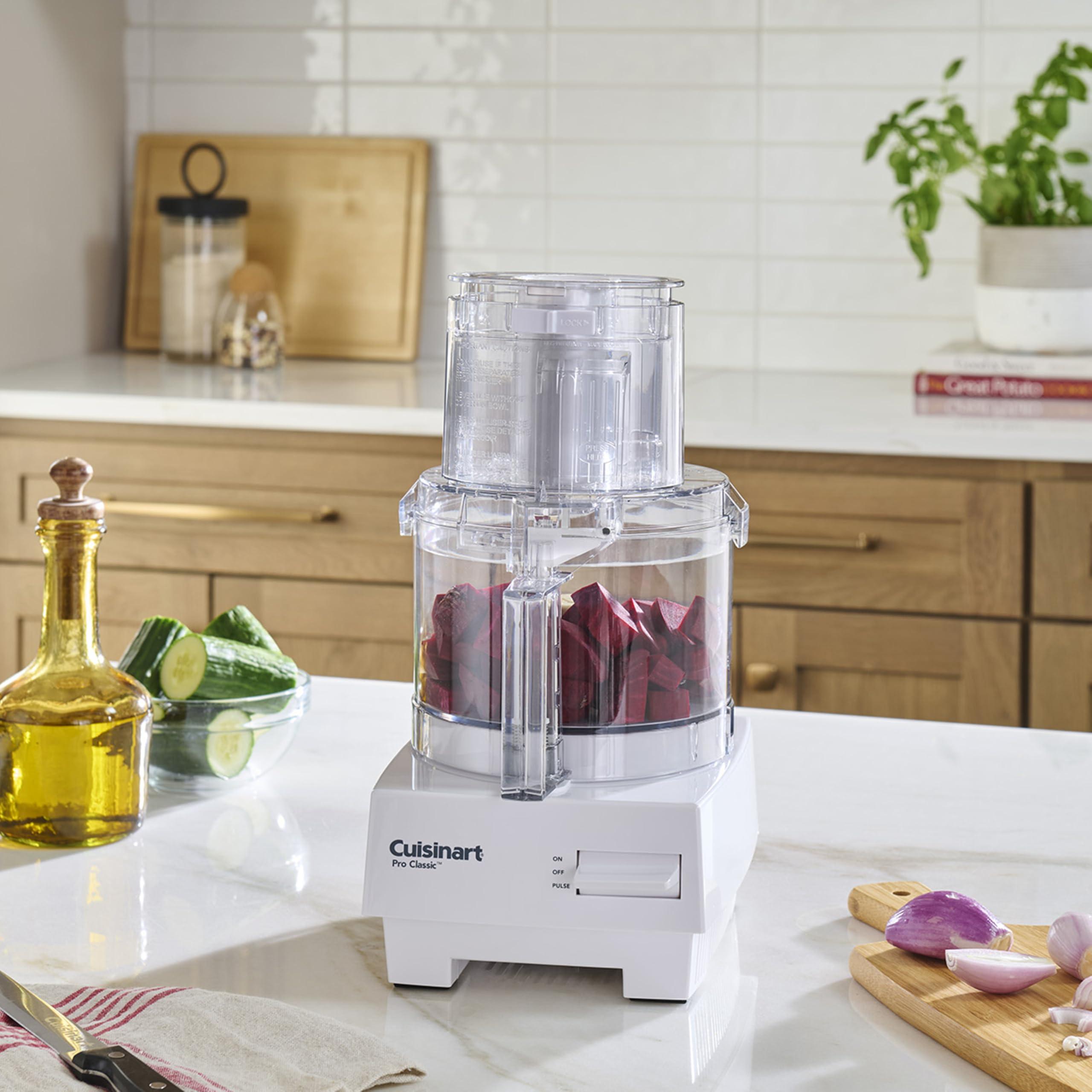 Cuisinart Cuisinart 7 Cup Food Processor, 600-Watt Motor, White, DLC-10SYP1