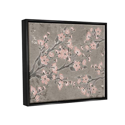 Stupell Industries Stupell Industries Cherry Blossom Pattern Composition Floating Framed Wall Art, Design by Diane Stimson