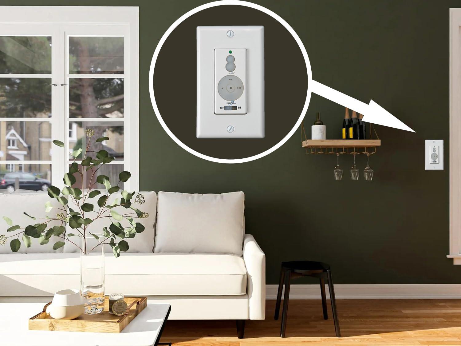 MINKA-AIRE MINKA-AIRE Wall Control System - White - WCS213