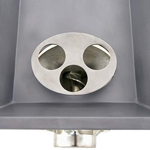 PRO-CUT PRO-CUT KG-22-W Meat Grinder, 1 hp Motor, Stainless Steel Construction, Washerless Grinding System, Large