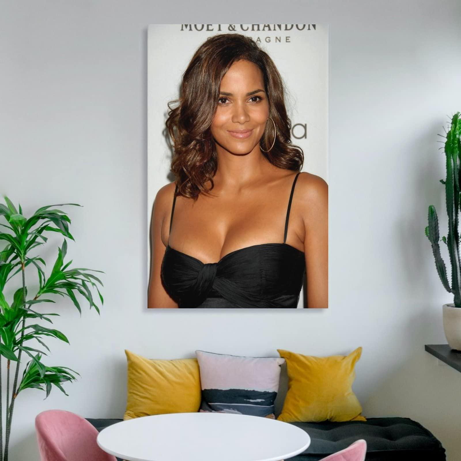 Generic Halle Berry Female Star Sexy Poster (50) Home Decor Poster Wall Art Hanging Picture Print Bedroom Decorative Painting Posters Room Aesthetic 24x36inch(60x90cm)