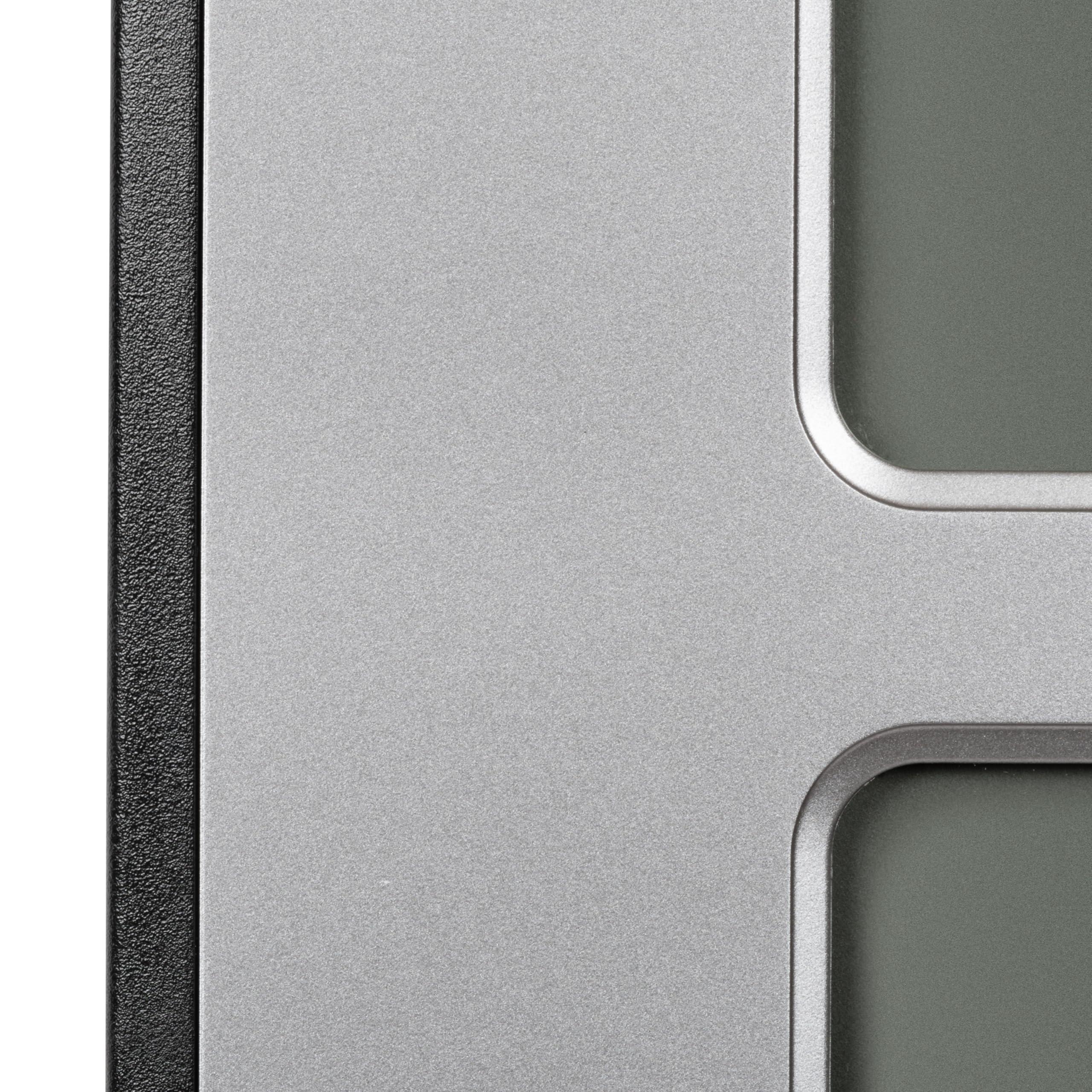 La Crosse Technology La Crosse Technology 513-1419BLv4-INT Backlight Atomic Full Calendar Clock with Extra Large Digits