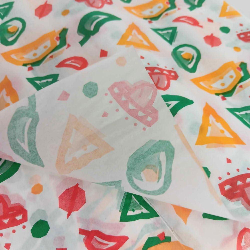 Oasis Supply Oasis Supply, Deli Paper Sheets Sandwich Wrap Paper - Food Wrapping Grease Resistant Checkered Basket Liners, 12\" x 12\" (Mexican Print, 1000 Count)