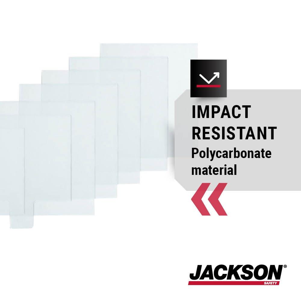 Jackson Safety Jackson Safety Lens Plate Kit for NEXGEN 3-in-1 ADF Welding Helmet - Replacement Safety Plates - 5 Front & 2 Rear Safety Plates - 22606