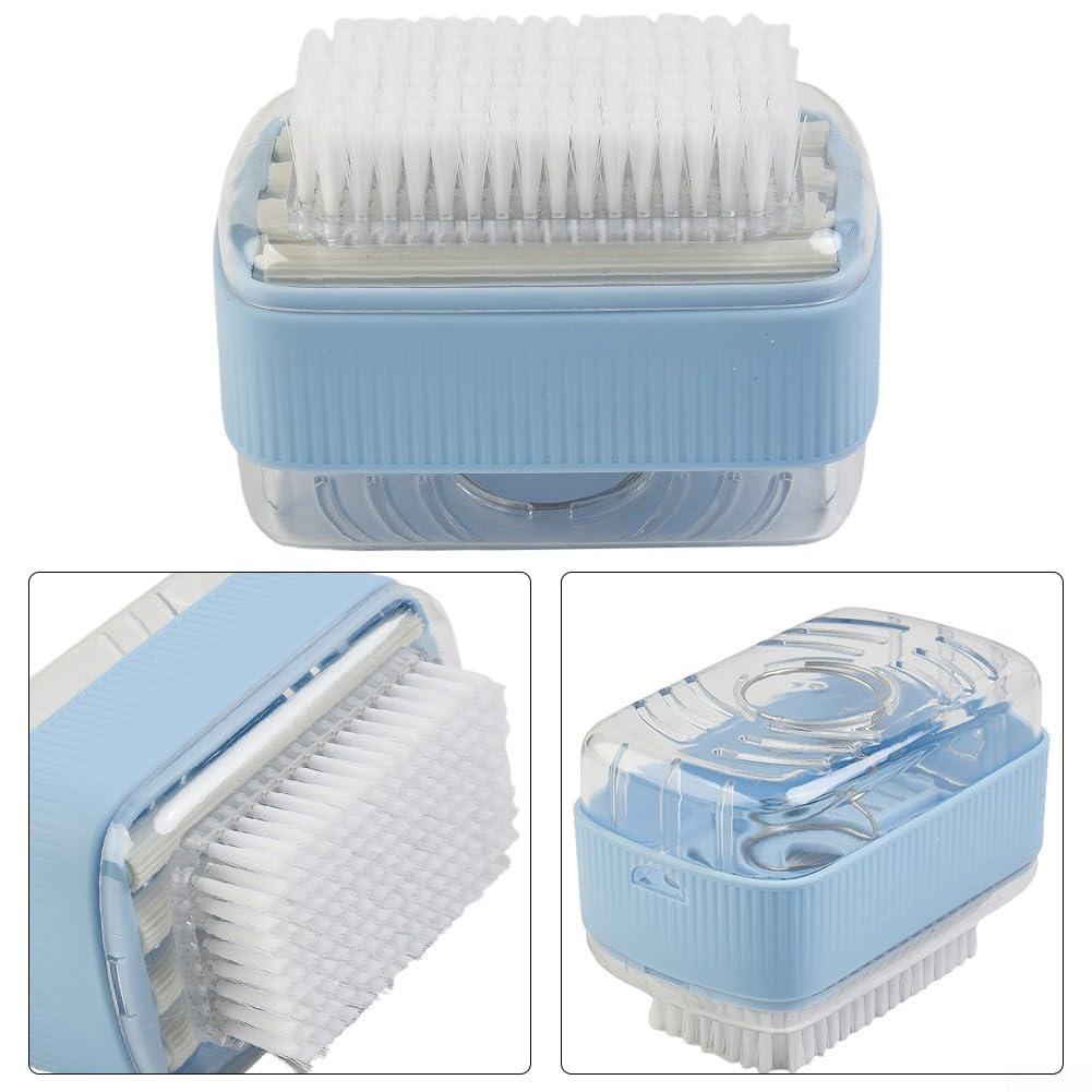 FACULX FACULX Soap Dishes Foaming Soap Box, Foaming Soap Box with Soap Dish, with Foam Soap Dispenser with Drain Multifunctional Soap Cleaning Storage Foaming Box for Home Bathroom Kitchen(Blue)