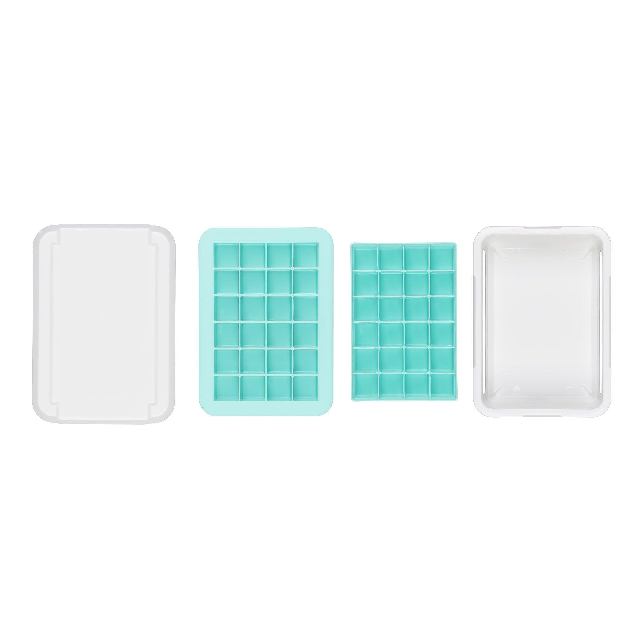 OXO OXO Good Grips Silicone Small Ice Cube Tray for Cocktails with Lid