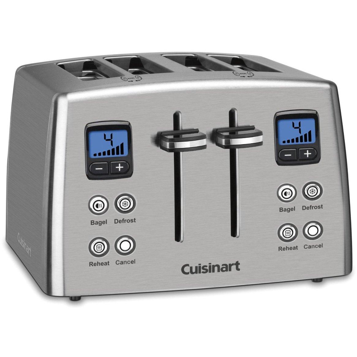 Cuisinart Cuisinart CPT-435P1 4-Slice Countdown Motorized Toaster, Stainless Steel