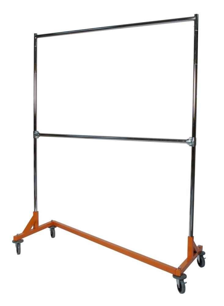 Z Racks Double Rail Medium Duty Z Rack Garment Rack