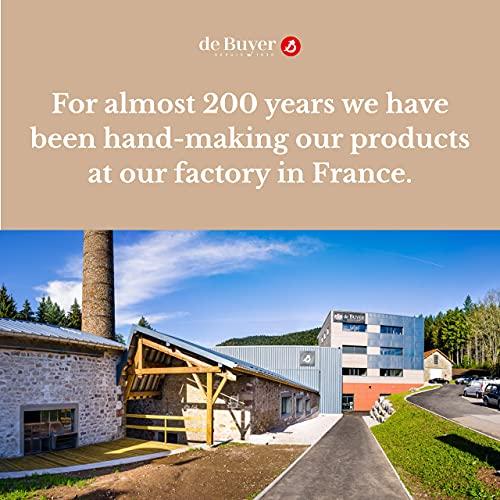 De Buyer PRIMA MATERA Round Copper Stainless Steel Fry Pan 11-Inch