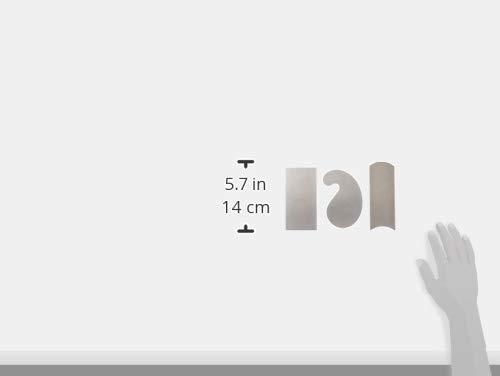 Crown Crown AMT-20188 CRO-20188 376 2-1/2 x 5 Cabinet Scraper (Gooseneck, Rectangular & Curved) -Set of 3, Red