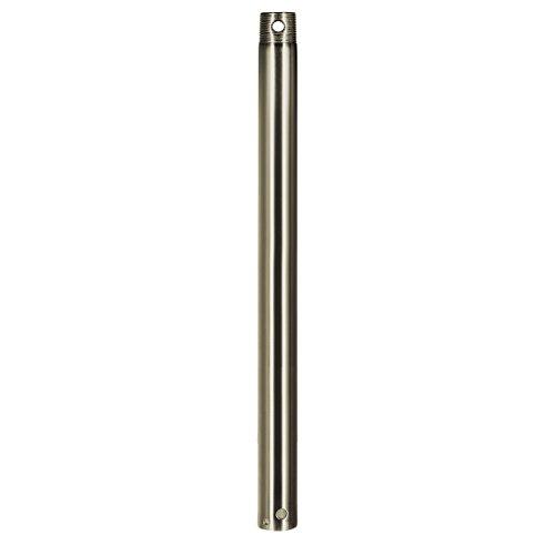 uxcell uxcell 18 Inch Standard Extension Downrod, NPT 3/4 Inch Steel Pendant Extended Rod, Antique Brass