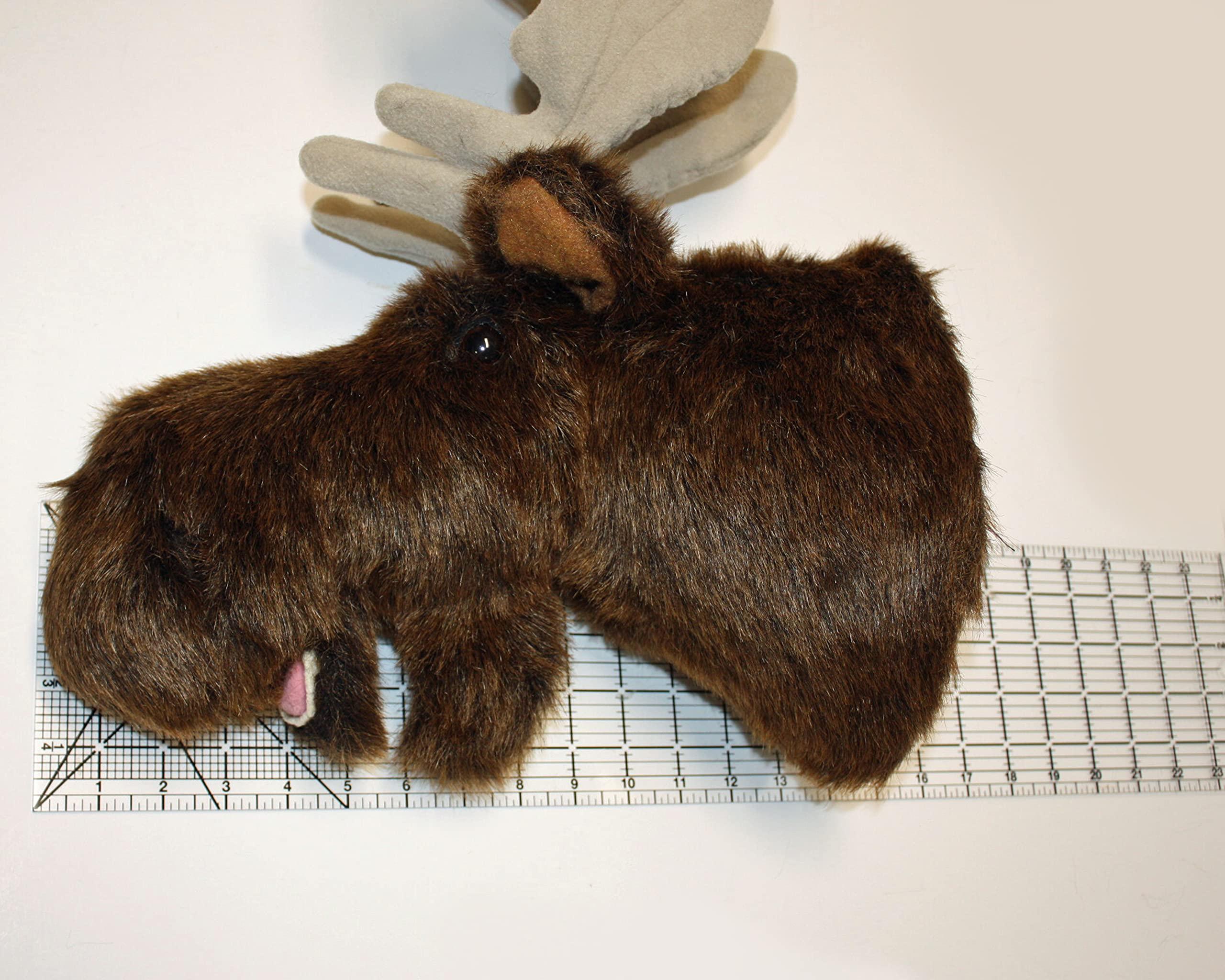 Fairgame Wildlife Plush Moose Head \"George\" Medium Shoulder Mount