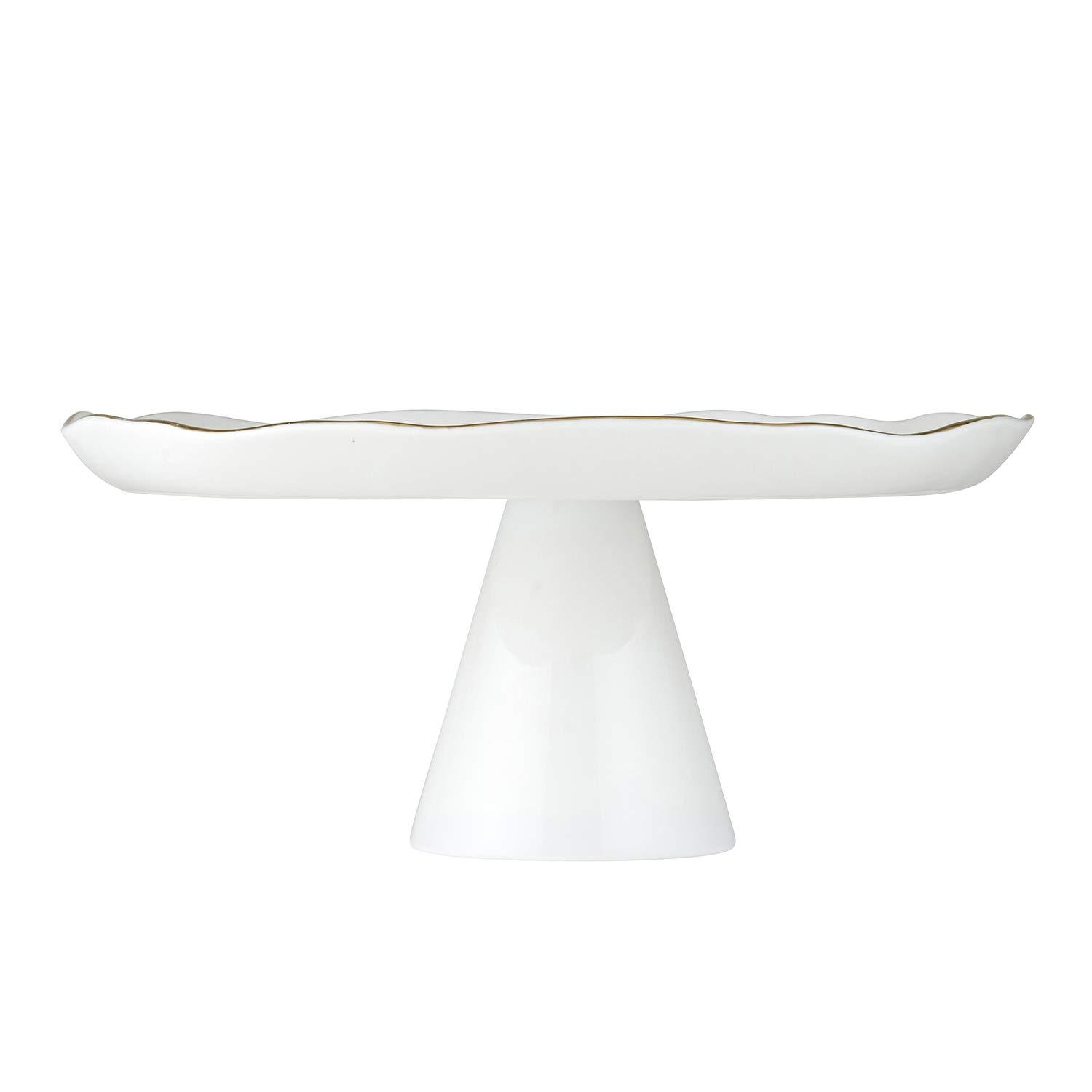 Santa Barbara Design Studio Santa Barbara Design Studio Wedding Ceramic Cake Stand, 11.5-Inches in Diameter, Love is Sweet