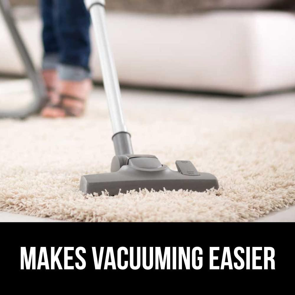 Gorilla Grip Gorilla Grip Extra Strong Rug Pad Gripper, 6 FT Round, Grips Keep Area Rugs Safe and in Place, Thick Slip and Skid Resistant Pads for Hard Floors Under Carpet Mat Cushion and Hardwood Floor Protection