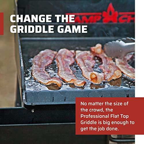 Camp Chef Camp Chef 1-Burner Griddle - Professional Flat Top Griddle Cooking Systems - Outdoor Cooking Equipment - Fits 14\" Cooking Systems
