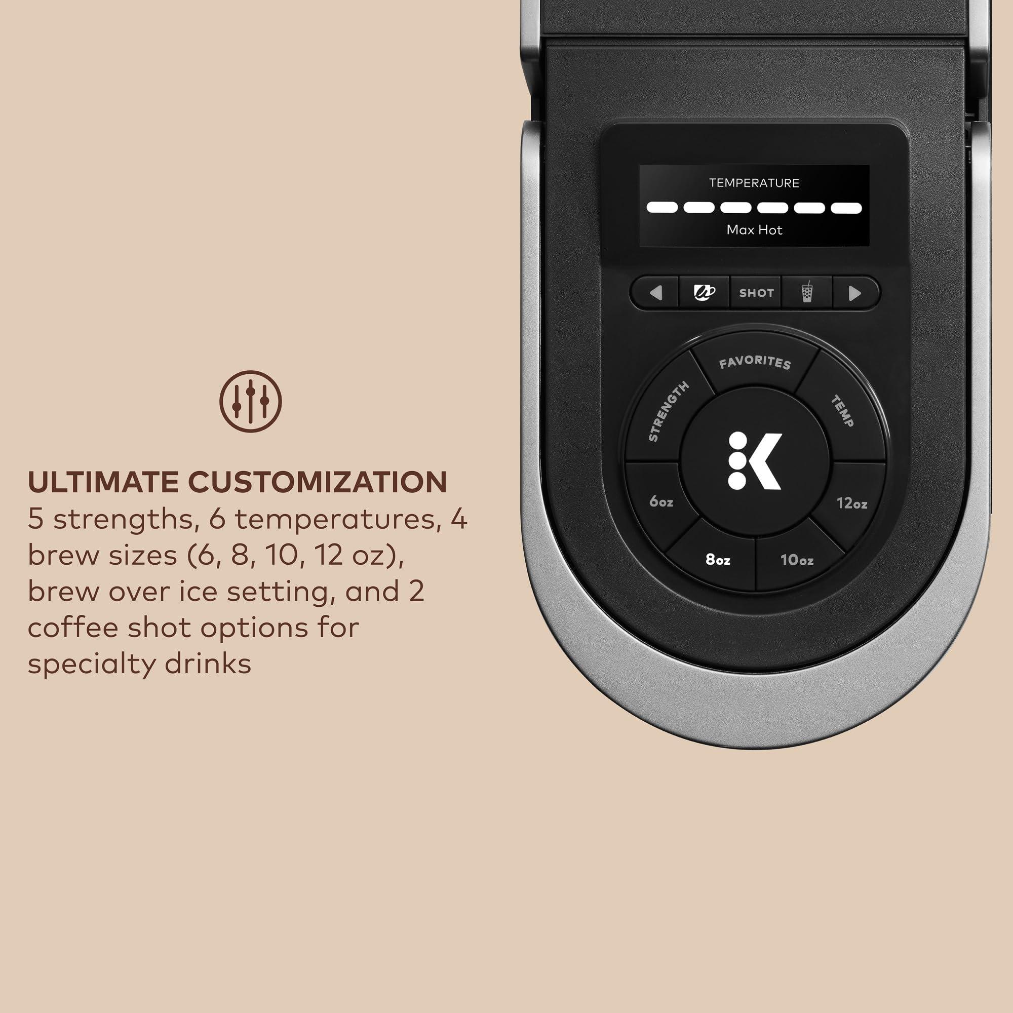 Keurig Keurig K-Cafe Essentials Single Serve K-Cup Pod Coffee Maker, Black