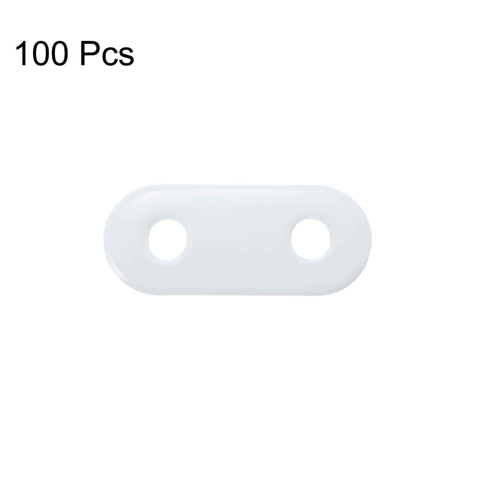 uxcell uxcell Curtain Weights (15g), Drapery Iron Weight for Bathroom Home Curtains Tablecloth Flags, White, 100Pcs