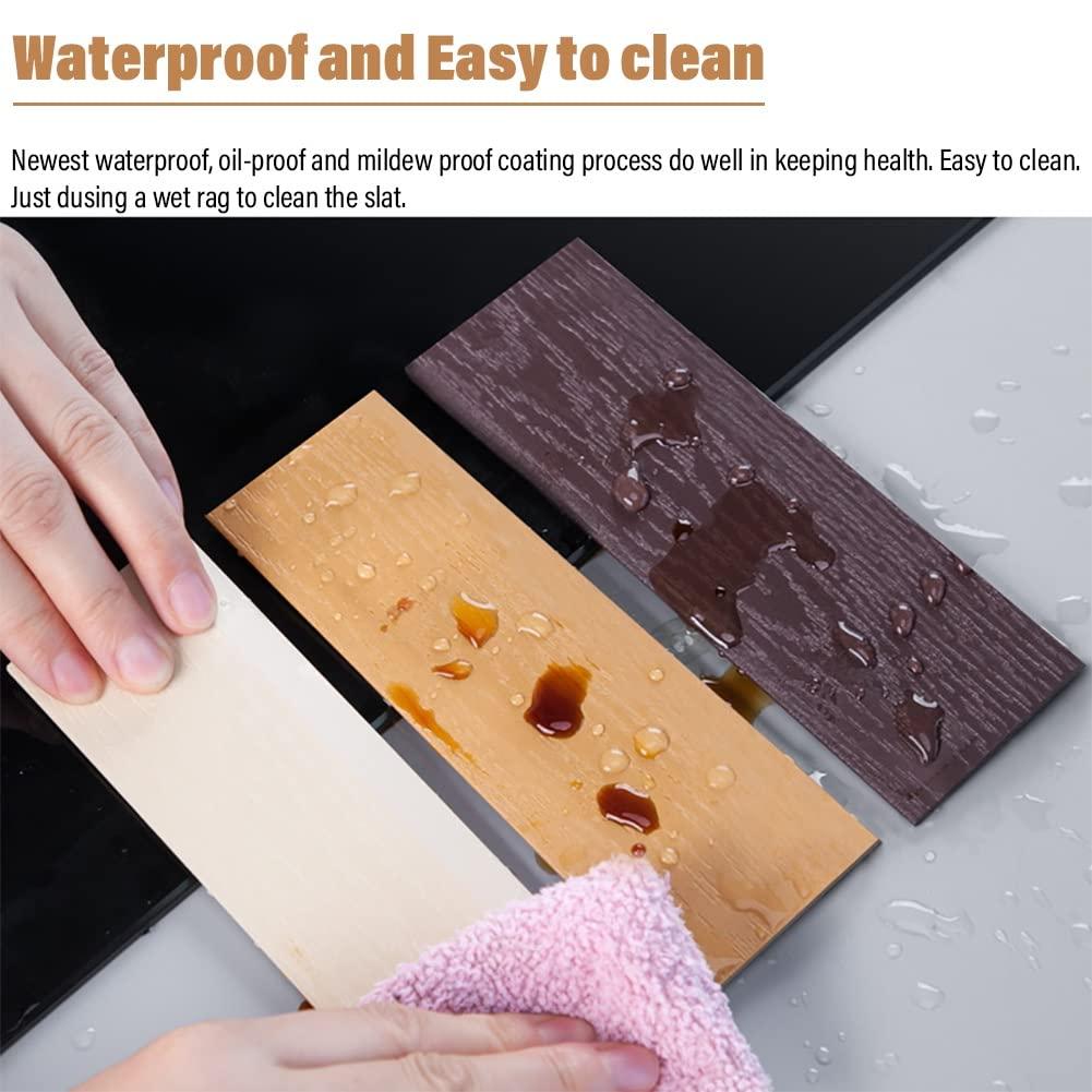 WAHHWF Waterproof Blinds for Bathroom Shower Window, Black PVC Venetian Blinds with Tapes, 2 inch Slats, 23.6 31.5 39.4 47.2 55.1 inch Wide Horizontal Blind for Home Office (Size : 80x180cm(31.5"x70.9"))