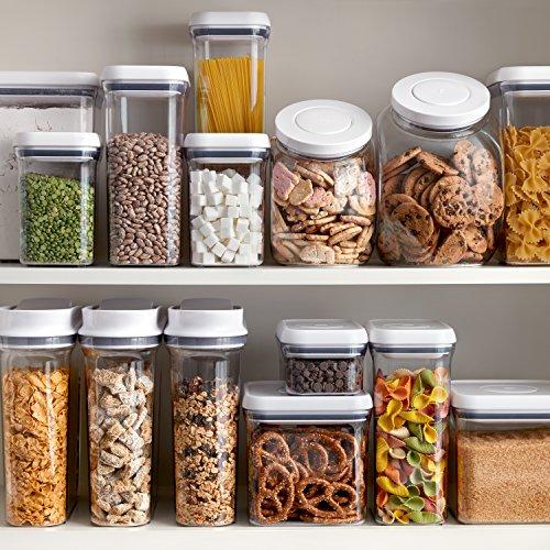 OXO OXO Good Grips 10-Piece Airtight Food Storage POP Container Value Set, Standard Packaging,White,10 Piece