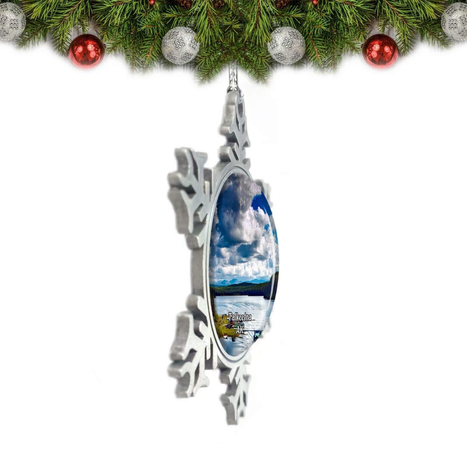 Umsufa Umsufa Talkeetna Alaska USA Christmas Ornament Tree Decoration Crystal Metal Souvenir Gift