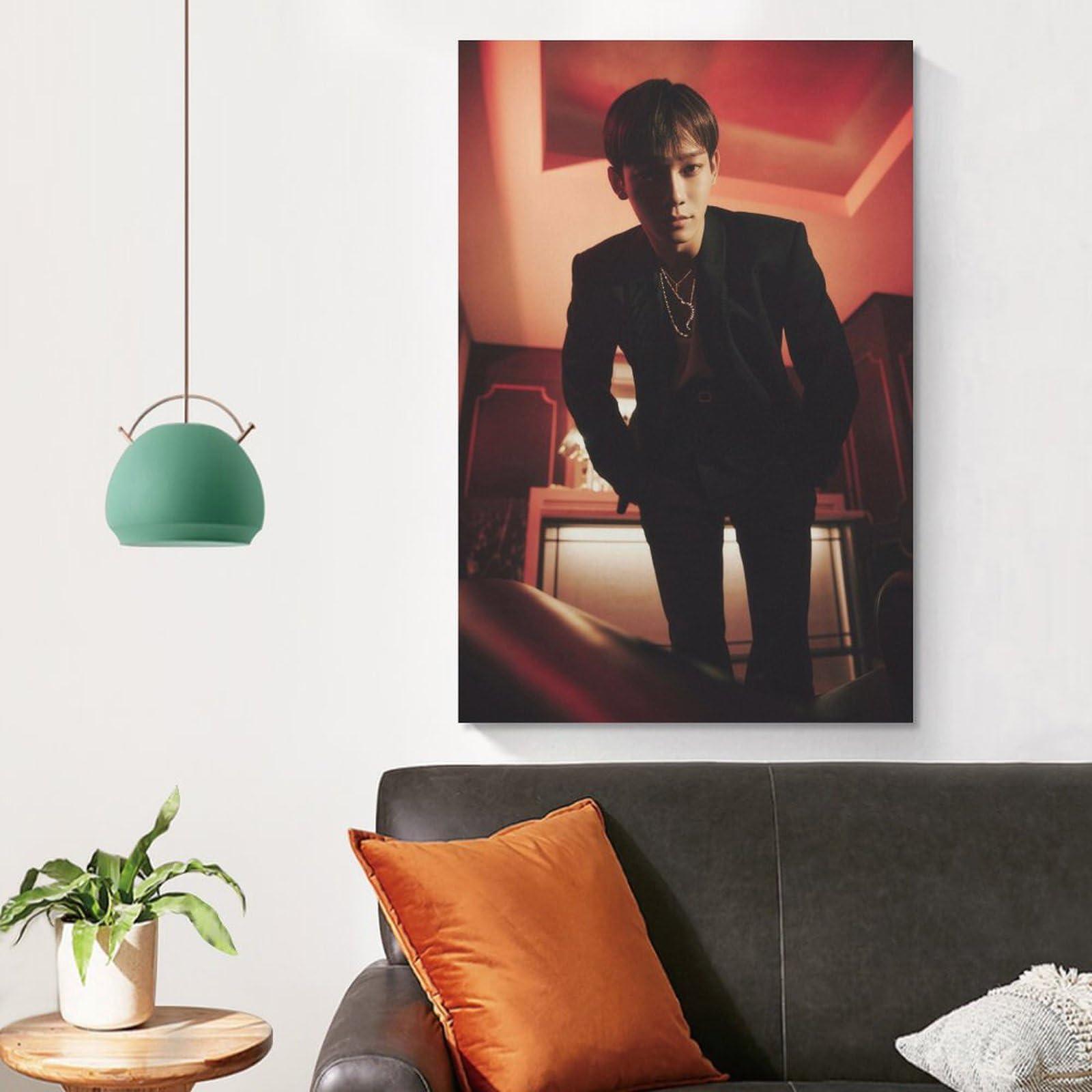 Generic Generic CHEN EXO EXIST Cream Soda Music KPOP ARTIST ALBUM COVER Canvas Poster Bedroom Decor Sports Landscape Office Room Decor Poster Gift 12x18inch(30x45cm), Unframe-style