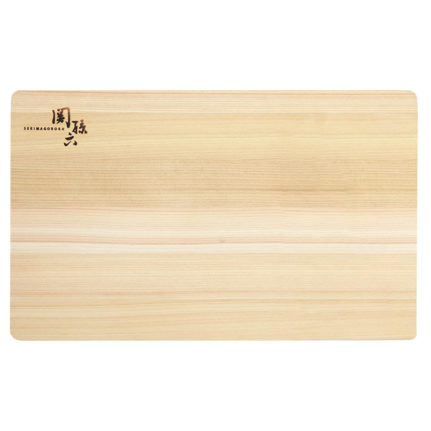 (Kai Corporation) Kai KAI AP5221 Cutting Board Sekimoroku Cypress 15.4 x 9.4 inches (390 x 240 mm), Made in Japan