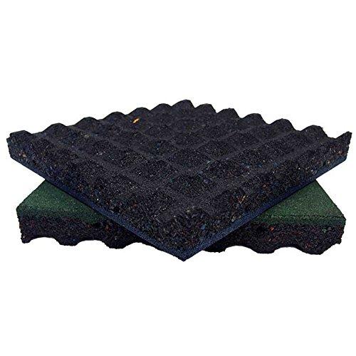 Rubber-Cal Rubber-Cal "Eco-Safety" Interlocking Playground Tiles - 2.50 x 19.5 x 19.5 inch - 4 Pack - 11 Square Feet Coverage - Terra Cota (04-126-TC-4pk)