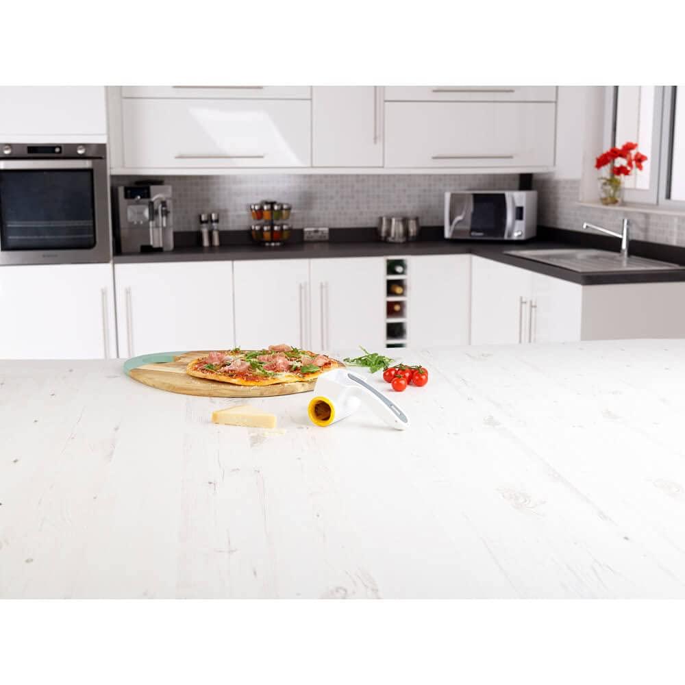 Zyliss Zyliss Restaurant Cheese Grater - Gifts for Cooks - Culinary Chef Gift - Handheld Rotary Cheese Grater - Cheese, Vegetable, Nut Grater for Right- & Left-Handed Cooks - NSF Restaurant Certified - White