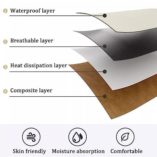 Generic Bed Headboard Slipcover Stretch Bed Headboard Cover Upholstered Bed Headboard Cover, Double King Size Leather/Wooden Bed Backrest Bed Head Covers Cloth Dustproof Head Board Protector Bedroom Decor
