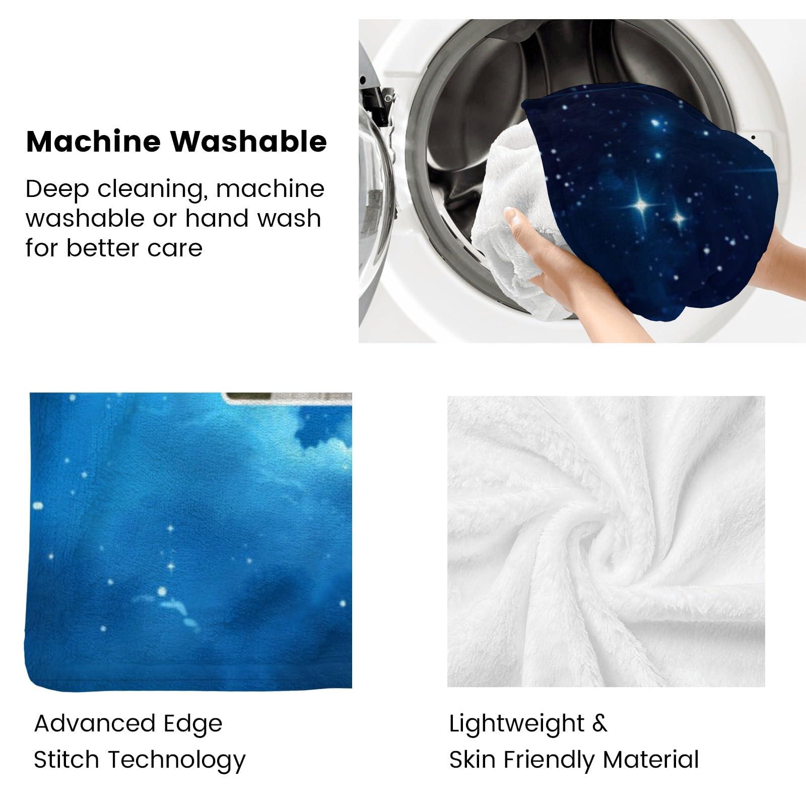 YMDLQDP YMDLQDP Personalized Picture Blankets with Photos Custom Photo Collage Blanket with I Love You to The Moon and Back Customized Couple Name Blanket for Valentine\'s Day Wedding Mother\'s Day Birthday