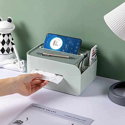 BONAD Tissue Holder Box Tissue Holder Box, Facial Tissue Box Cover, Toilet Paper Holder Case Dispenser for Countertop Bedroom Bathroom Car Office Tissue Holder Case (Color : Dark Blue)