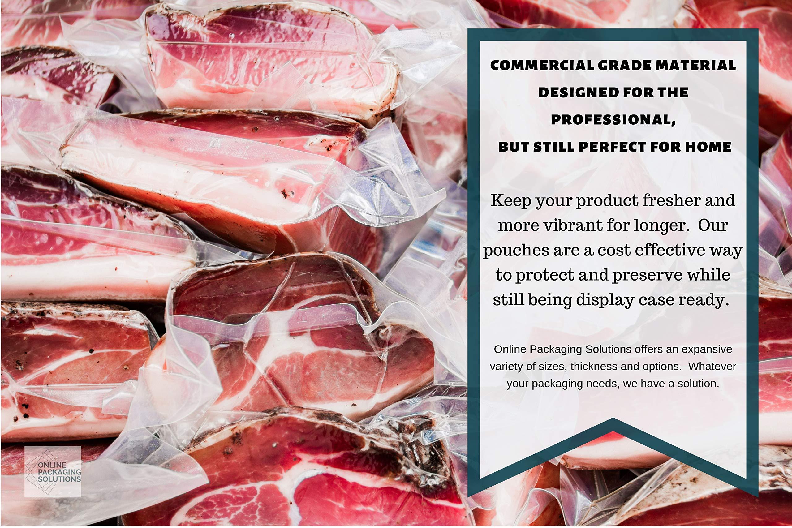 Online Packaging Solutions Vacuum Chamber Pouches - 3 Mil - (16 x 28-250/CS)