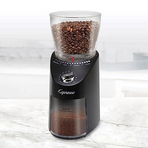 Capresso Capresso Infinity Plus Conical Burr Grinder, Black