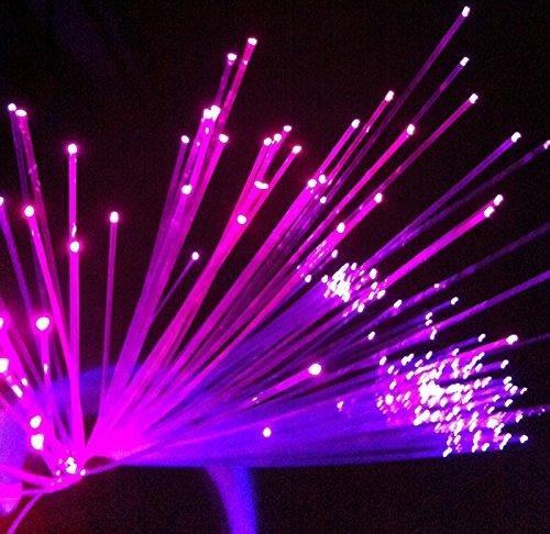 corpereal corpereal 100pcs 1mm Pmma End Glow Light Fiber Optic Star Lighting Cable with 10m Long