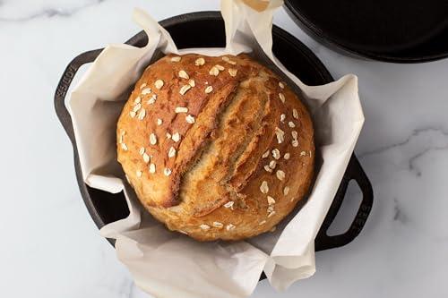 Lodge Lodge Pre-Seasoned Cast Iron Double Dutch Oven With Loop Handles, 5 qt