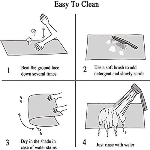 HDGZPA HDGZPA Non Slip Hallway Runner Rugs Entry Runner Mat Washable Low Pile Carpet Blue Stripe Abstract Area Rug Kitchen Runner Indoor mat for Hall Bedroom Kitchen (Size : 100x280cm)