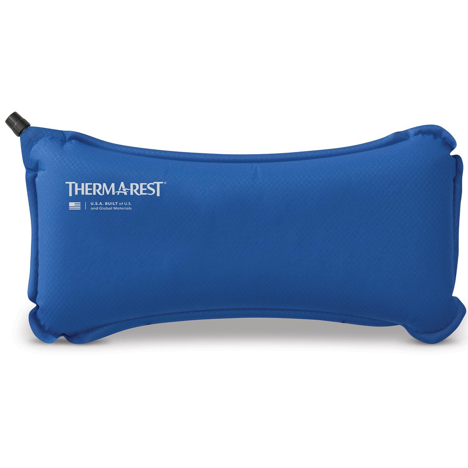 Therm-a-Rest Therm-a-Rest Lumbar Travel Pillow, Polyester, Nautical Blue