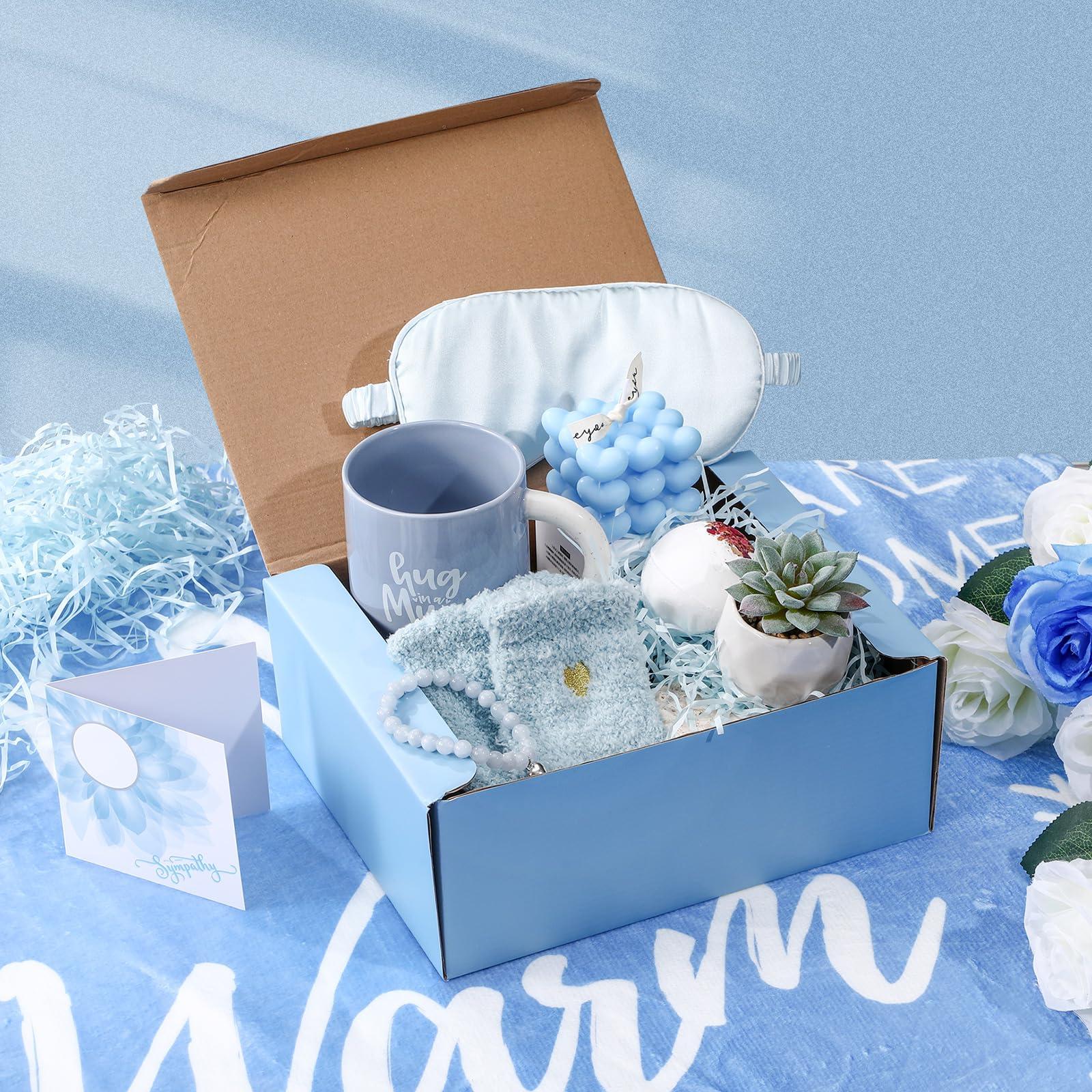 Feekoon Feekoon Sympathy Gift Baskets Bereavement Gift Basket for Loss Care Package Condolences Grief Idea Sorry for Your Loss Sympathy for Loved One Father Mom Grief for Women