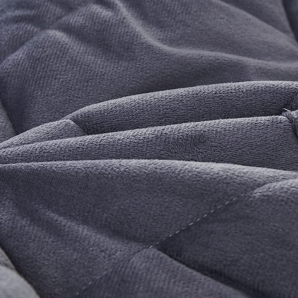 HDGZ HDGZ Velvet Bed Headboard Cover with Stretch Side and Pocket Dustproof Cotton Cover for Bedroom Decor (Color : Blue, Size : 1.5m)