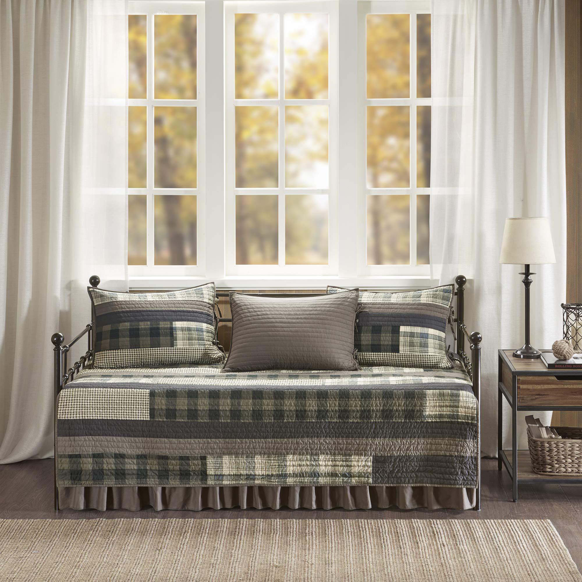 Woolrich Woolrich Winter Plains 5 Piece Day Bed Cover Set Tan Daybed (WR13-2122)