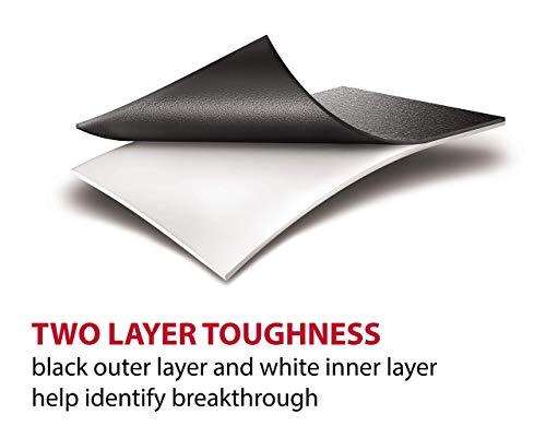 Venom Steel Venom Steel Industrial Nitrile Gloves, Chemical Resistant Disposable Black Gloves, Latex-Free, Powder-Free, Textured Grip, Heavy Duty Two-Layer Protection, 6 mil, XL, 100 Count