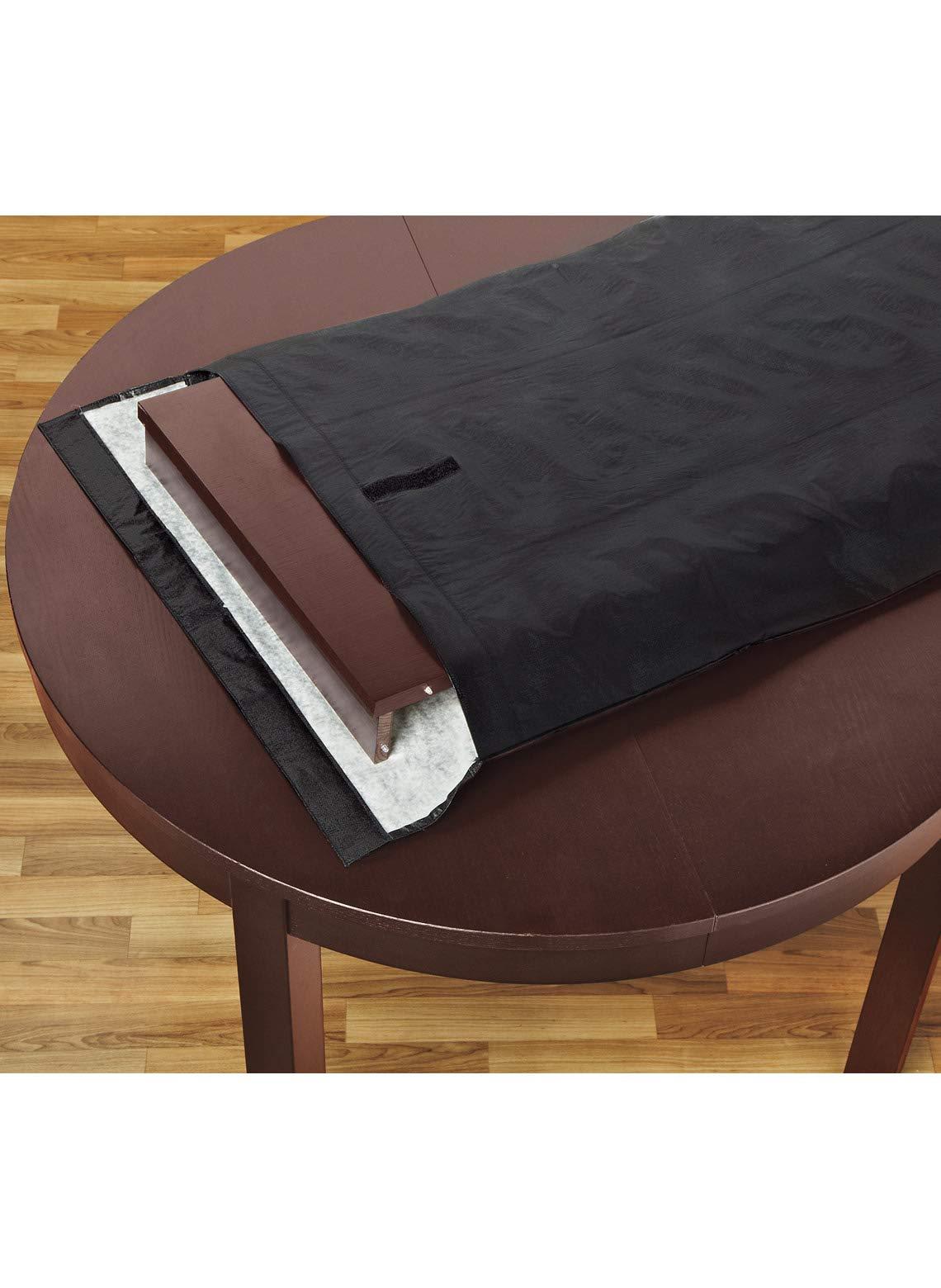 LAMINET LAMINET Premium Heavy Duty Table Leaf Storage Bag water , scratch resistant. Extra Thick waterproof exterior heavy duty flannel backing. Store Your Table Leaves safely. Holds Leaves up to 26" wide.