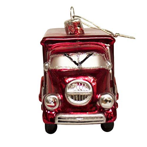 Kurt S. Adler Kurt Adler Coca-Cola Glass Truck Ornament, 5-Inch