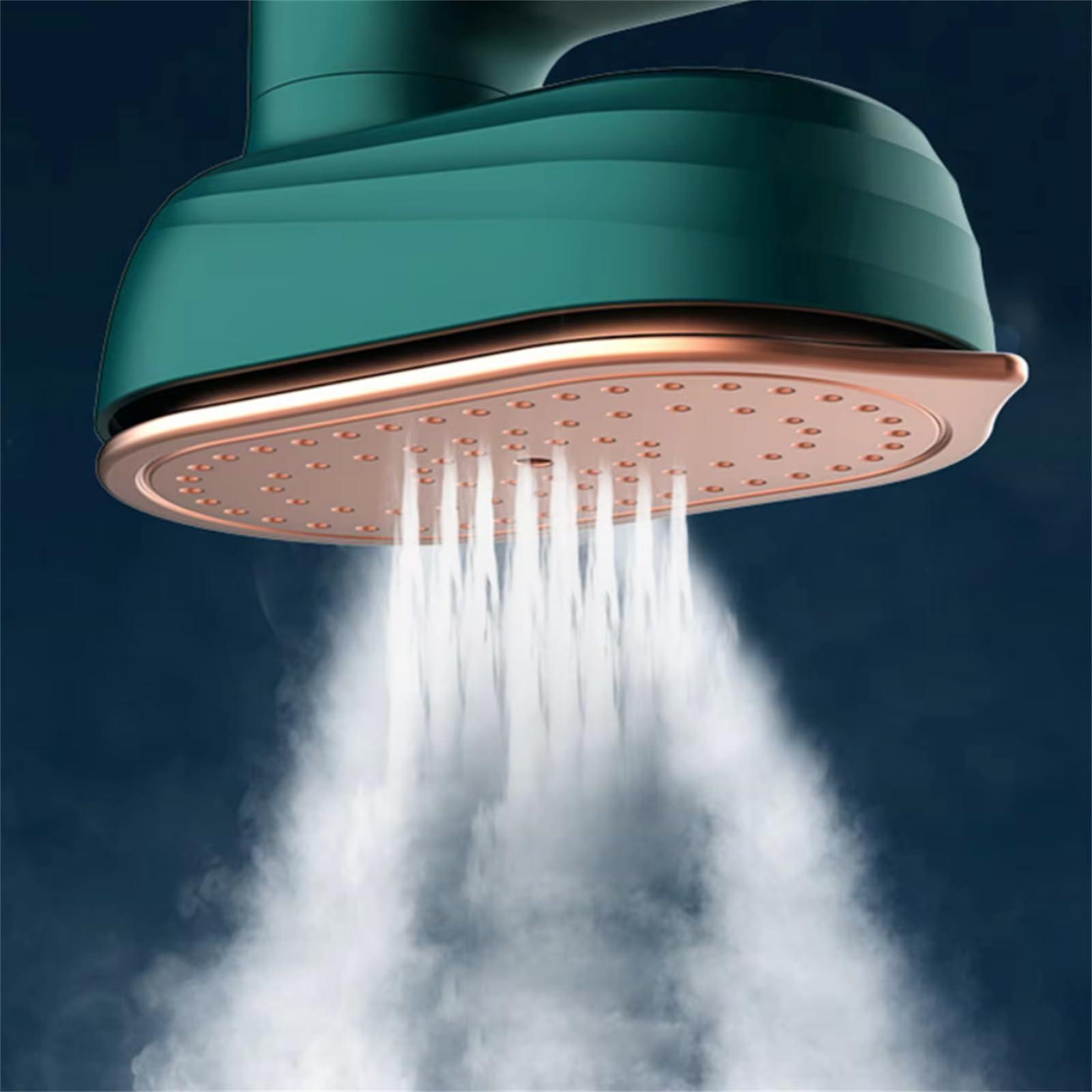 Evstyr Mini Travel Steam Iron Cordless, Travel Steamer for Clothes Portable Mini Handheld Rsteamer Shirt Ironing Machine (White)