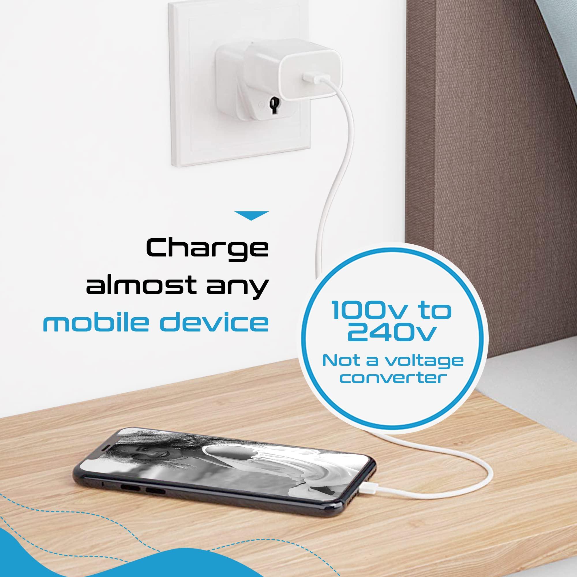 Ceptics Ceptics Travel Adapter with Types A-M Plugs, Travel Plug Adapter Set Compatible with Power Sockets in All Continents, Compact World International Plug Adaptor Kit, Set of 12,GP-12PK