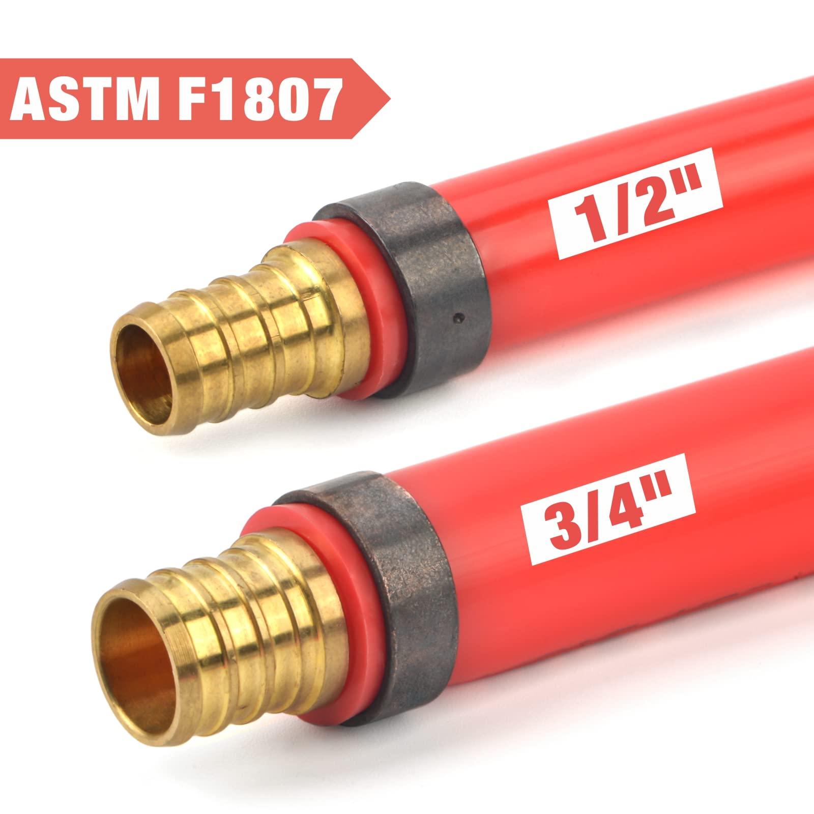 IWISS iCrimp Angle PEX Crimping Tool for 1/2-inch & 3/4-inch PEX Copper Crimp Rings and Barbed PEX Fitting, c/w PEX Tubing Cutter & Go/No-Go Gauge, Meets ASTM F1807 Standard PEX PlumbingTool