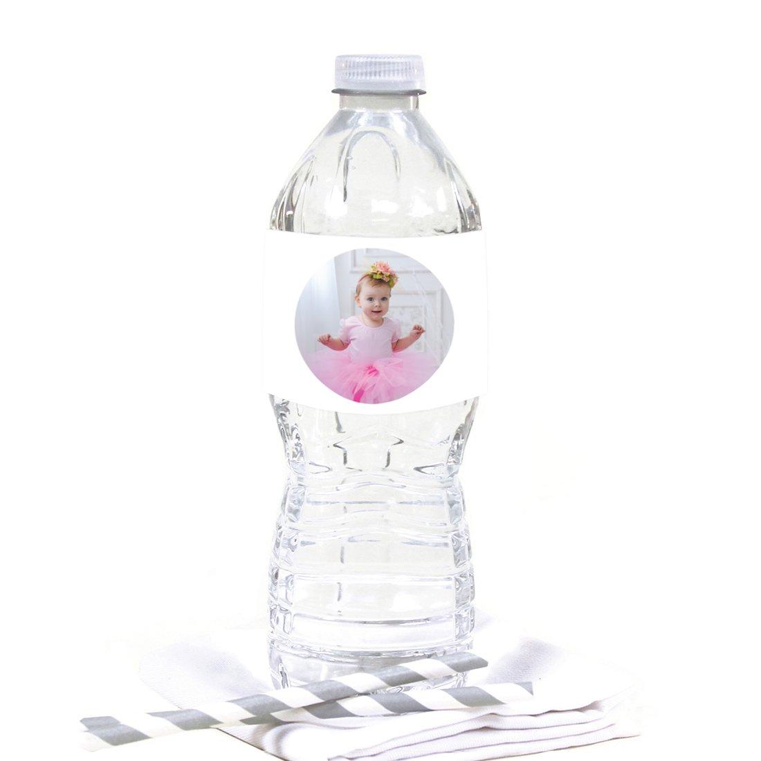 Andaz Press Andaz Press Photo Personalized Favors Personalized Water Bottle Labels Custom Photo 20-Pack Personalized Stickers for Water Bottles Custom Water Bottle Stickers Photo Water Bottle Custom Stickers