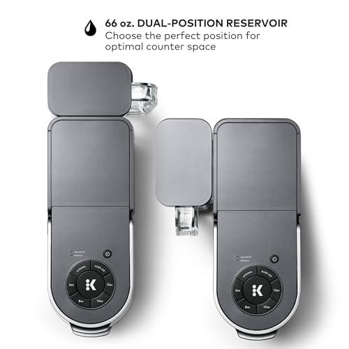 Keurig Keurig K-Supreme Single Serve K-Cup Pod Coffee Maker, MultiStream Technology, 4 Brew Sizes, 66oz Dual-Position Removable Reservoir, Gray