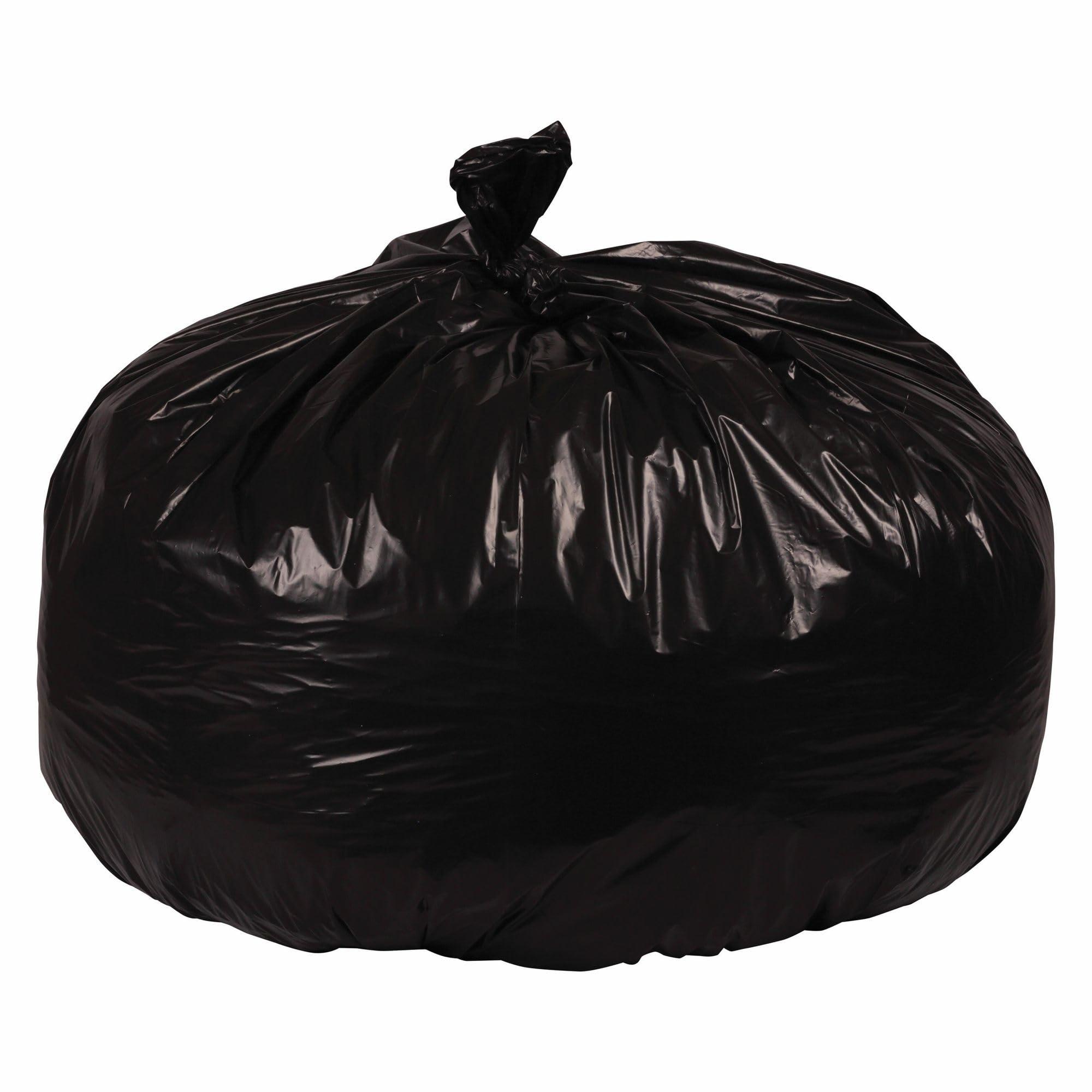 Boardwalk Boardwalk 522 Super Extra-Heavy Repro Can Liner, 43x47, 1.6 Mil, 56gal, Blk, 10 Bags per Roll (Case of 10 Rolls)