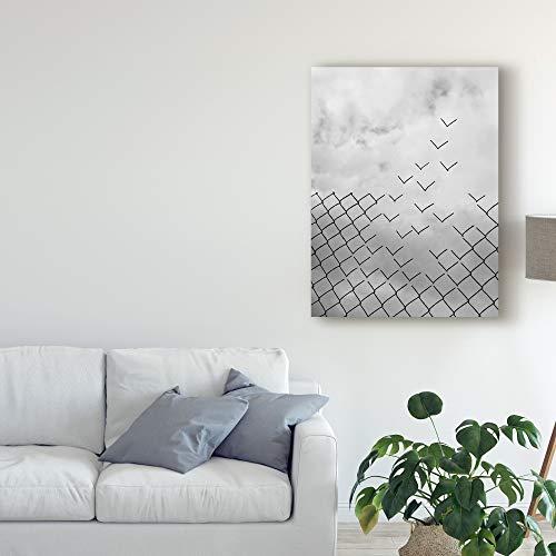 Trademark Fine Art Trademark Fine Art Cage Freedom by Daniel Alonso, 35x47-Inch, 35x47